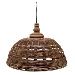 Přírodní antik závěsné světlo lampa z proutěného ratanu - Ø 62*43cm/ E27/ 25W 71145400 obraz