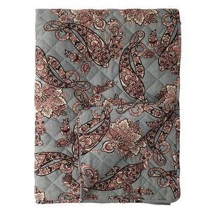 Opálový bavlněný přehoz Paisley vzor Aix Quilt - 130*180 cm 16103006 obraz
