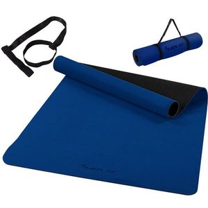 MOVIT Fitness jóga podložka protiskluzová 190 x 100 x 0, 6 cm (námořnická) obraz