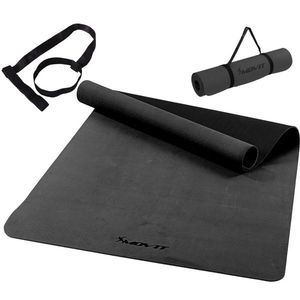 MOVIT Fitness jóga podložka protiskluzová 190 x 100 x 0, 6 cm (šedá) obraz