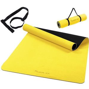 MOVIT Fitness jóga podložka protiskluzová 190 x 100 x 0, 6 cm (žlutá) obraz