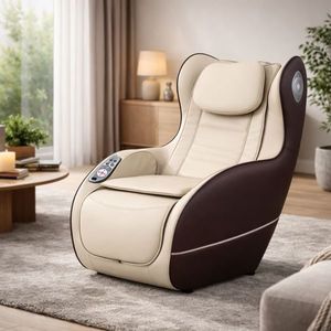 Masážní křeslo MAXXUS MX 7.1 hnědé/champagne obraz