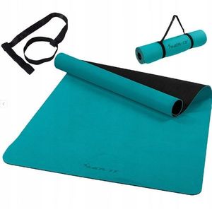 MOVIT Fitness jóga podložka protiskluzová 190 x 100 x 0, 6 cm (tyrskysová) obraz