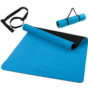 MOVIT Fitness jóga podložka protiskluzová 190 x 100 x 0, 6 cm (azurová) obraz