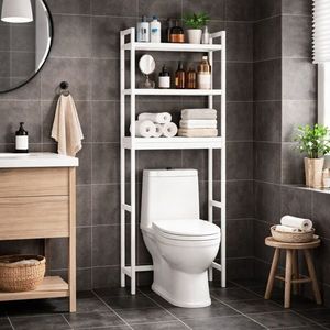 Police do koupelny nad WC 63×26, 1×170 cm, 3 patra obraz