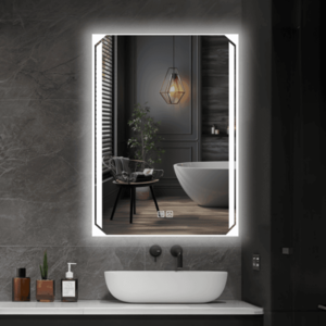 Koupelnové LED zrcadlo 60×80 cm obraz