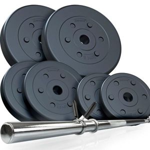 ScSPORTS činkový set, plast, 20 kg obraz