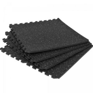 Gorilla Sports sada ochranných podložek, 4 ks, černá/bílá obraz