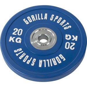 Gorilla Sports Zátěžový kotouč, pogumovaný, 20 KG obraz