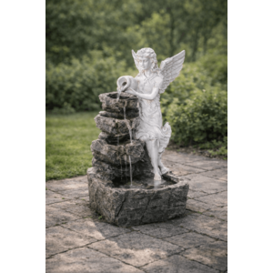 Stilista 89069 STILISTA Zahradní fontána Anděl, 35 x 32 x 49 cm obraz