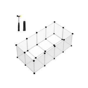 Modulární ohrádka pro malá zvířata, 125x63x42 cm obraz