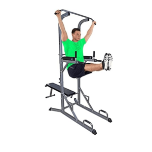 Multifunkční posilovací věž s hrazdou a lavicí obraz