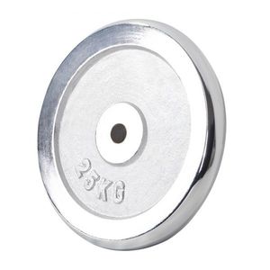 Gorilla Sports Zátěžový kotouč, chromovaný, 25 kg obraz