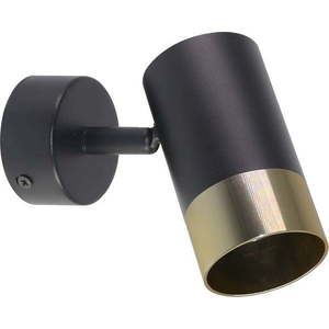 Nástěnné svítidlo v černo-zlaté barvě Tobi – Candellux Lighting obraz