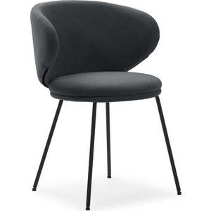 Tmavě šedá čalouněná jídelní křesla v sadě 2 ks Rush – Marckeric obraz