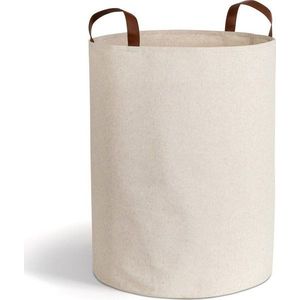 Béžový látkový koš na prádlo 69 l Soft Storage – Bigso obraz
