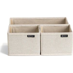 Látkové organizéry do šuplíku v sadě 3 ks Soft Storage – Bigso obraz