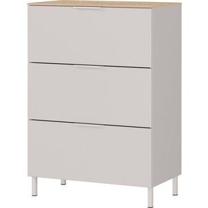 Krémová matná skříňka 68x98x40 cm Savoca – Germania obraz