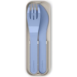 3dílná sada modrých cestovních příborů Monbento Pocket obraz