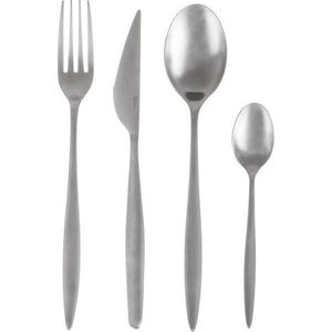 Nerezový příbor 24 ks ve stříbrné barvě – Orion obraz