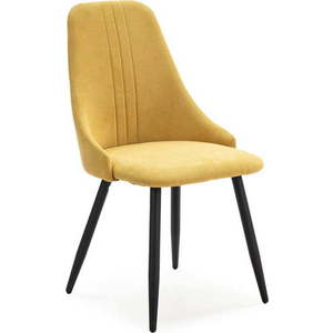 Žluté jídelní židle v sadě 4 ks Mani – Marckeric obraz