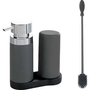 Šedý silikonový set na mytí nádobí Easy Squeez-e – Wenko obraz