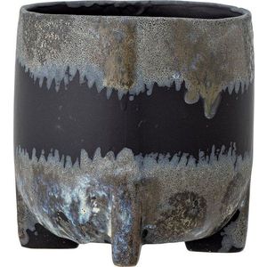 Kameninový obal na květináč ø 15, 5 cm Nasru – Bloomingville obraz