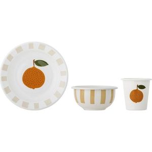 Kovová dětská jídelní sada 3 ks Agnes – Bloomingville Mini obraz