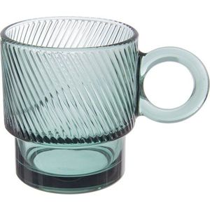 Zelený skleněný hrnek 310 ml Verde – Orion obraz