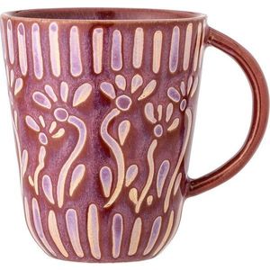 Fialový kameninový hrnek 150 ml Samsin – Bloomingville obraz