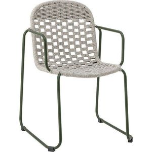 Šedá kovová zahradní židle Calana – Bloomingville obraz