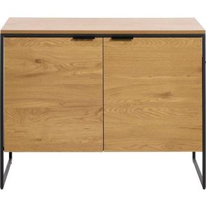 Komoda v dekoru dubu v přírodní barvě 104, 5x80x45 cm Cesura – Unique Furniture obraz