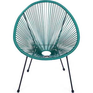 Zelené kovové/plastové zahradní křeslo Avocado Comfort – Bonami Selection obraz