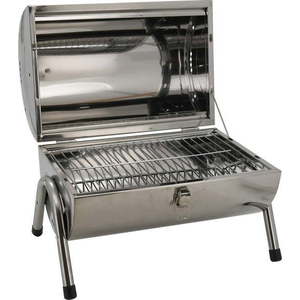 Cestovní gril na dřevěné uhlí Cattara Double obraz