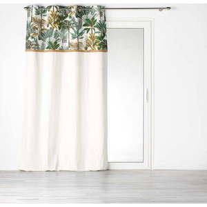 Zeleno-krémový závěs 140x240 cm Balinesia – douceur d'intérieur obraz