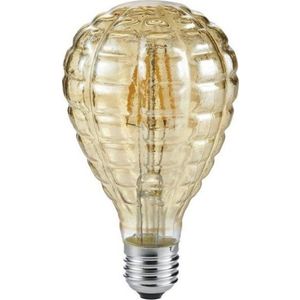 Teplá LED žárovka E27, 4 W Tropfen – Trio obraz