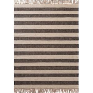 Černý/krémový ručně tkaný jutový koberec 200x300 cm Playa – Hanse Home obraz