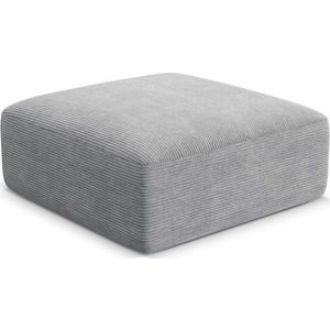 Světle šedá manšestrová podnožka Campi – Cosmopolitan Design obraz