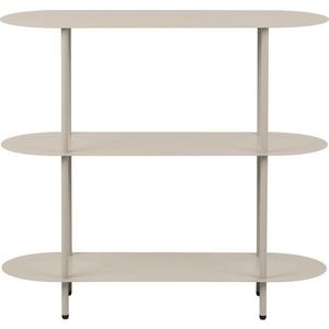 Béžový kovový regál 90x81x31 cm Rieti – House Nordic obraz