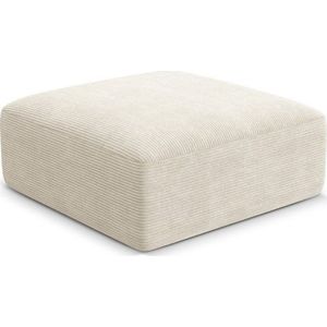 Béžová manšestrová podnožka Campi – Cosmopolitan Design obraz