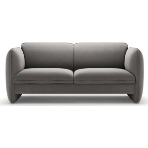 Tmavě šedá sametová pohovka 168 cm Georgia – Micadoni obraz