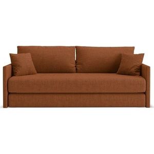 Žinylková rozkládací pohovka v terakotové barvě 209 cm Shannon – Cosmopolitan Design obraz