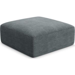 Tmavě šedá manšestrová podnožka Campi – Cosmopolitan Design obraz