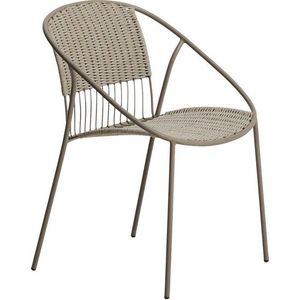 Taupe zahradní židle Atrani – Kave Home obraz