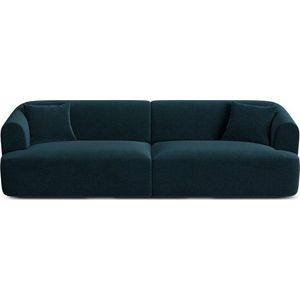 Sametová pohovka v petrolejové barvě 255 cm Campi – Cosmopolitan Design obraz