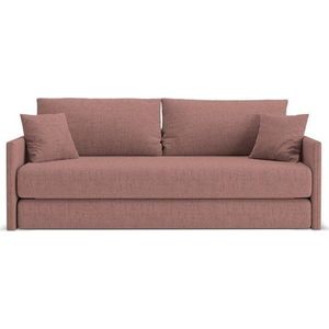 Růžová žinylková rozkládací pohovka 209 cm Shannon – Cosmopolitan Design obraz