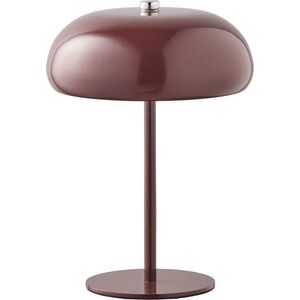 Vínová kovová stolní lampa (výška 23 cm) Margate – House Nordic obraz