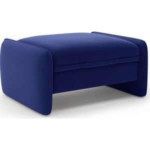 Modrá sametová podnožka Georgia – Micadoni obraz