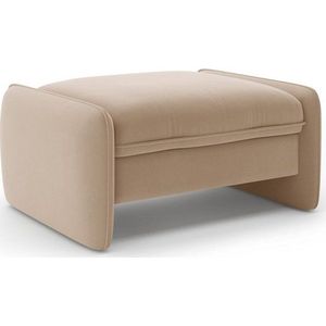 Hnědá sametová podnožka Georgia – Micadoni obraz