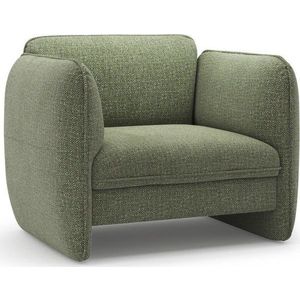 Zelené žinylkové křeslo Georgia – Micadoni obraz